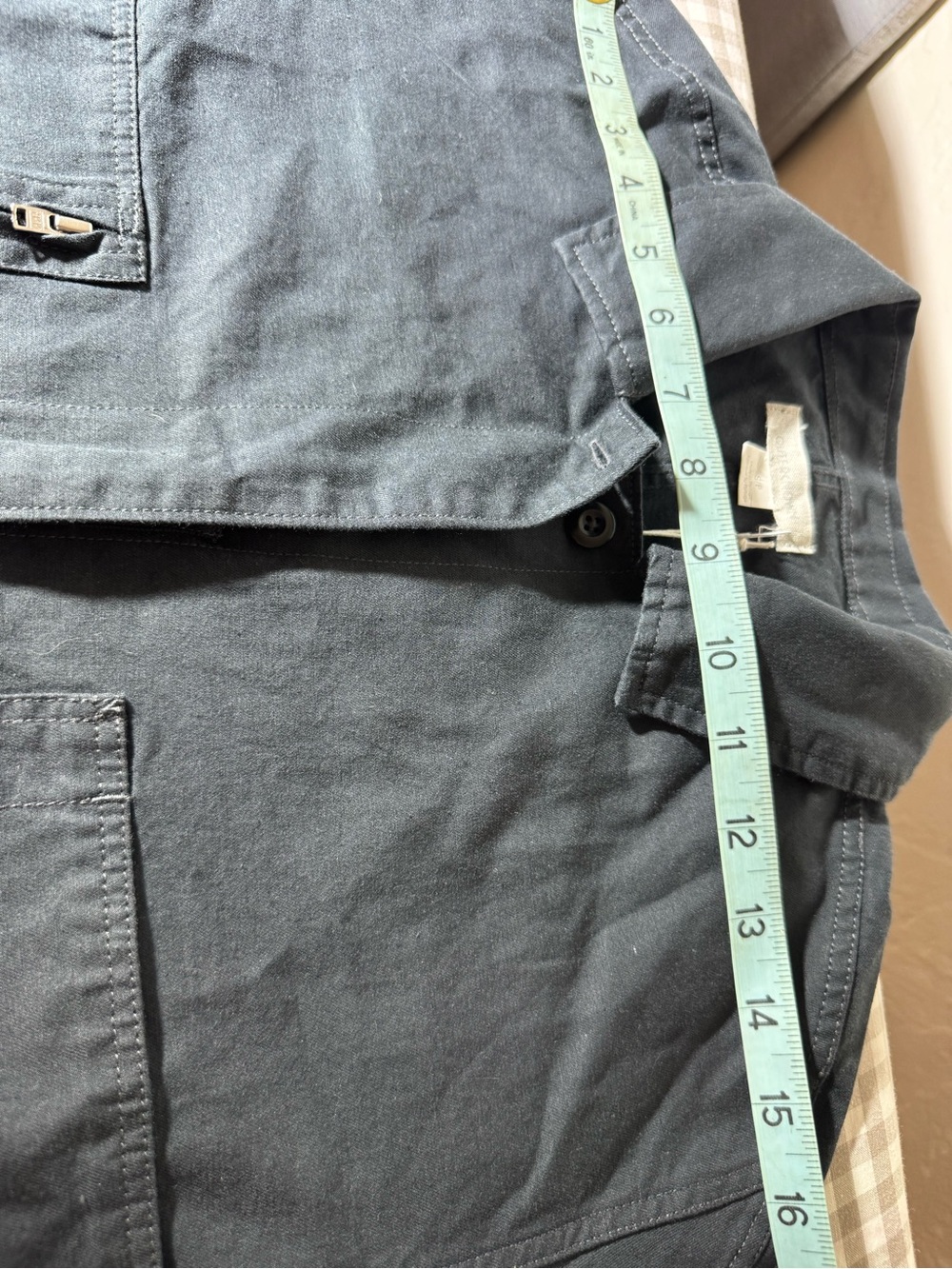 Outerknown Women’s Utility Jumpsuit Navy Organic Cotton Linen Size S NWT - Picture 8 of 13